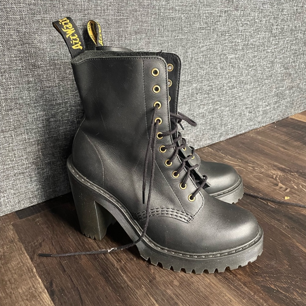 Women’s Black Heel Dr. Martens Size 7
